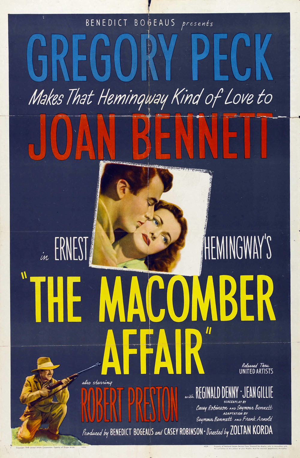 affiche du film The Macomber Affair