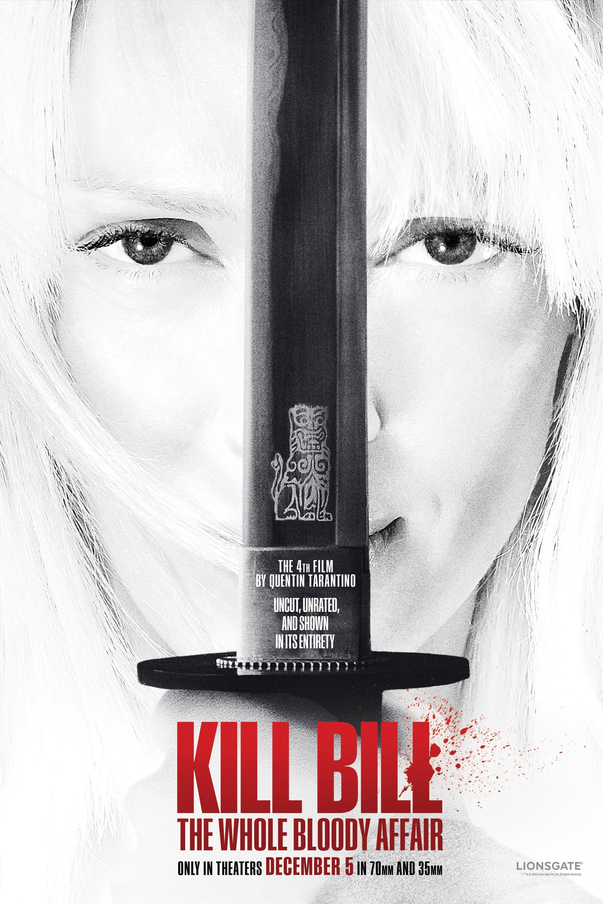affiche du film Kill Bill: The Whole Bloody Affair