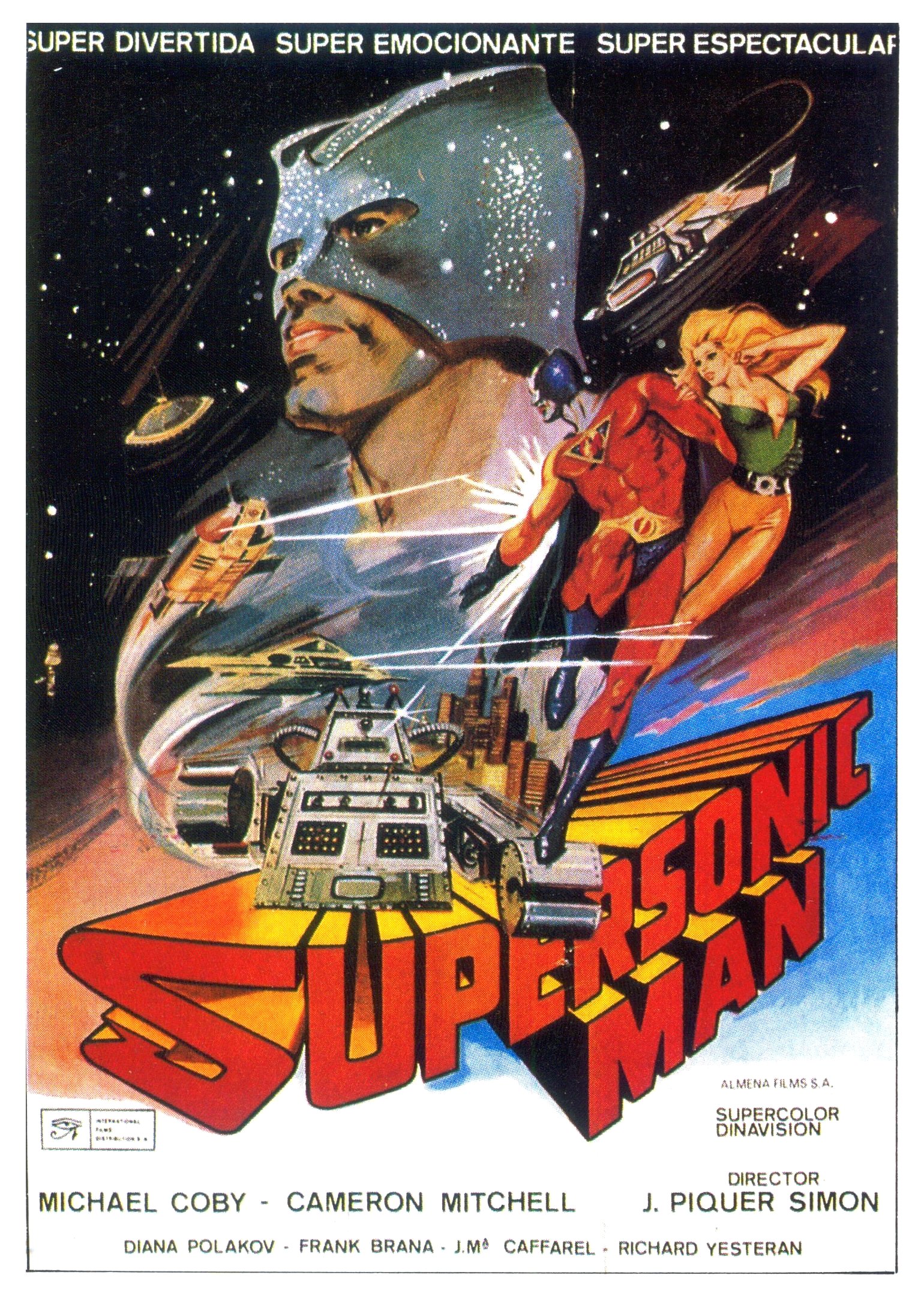 affiche du film Supersonic Man