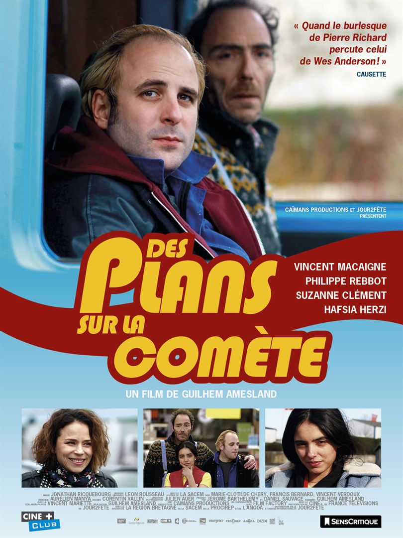 affiche du film Des Plans sur la comète