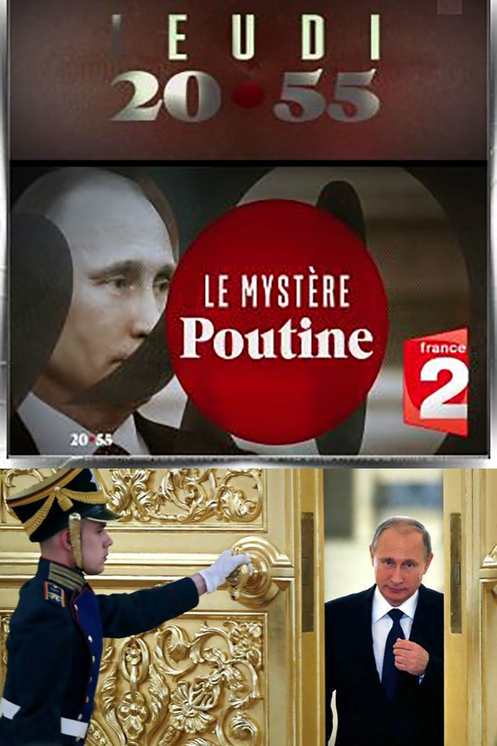 affiche du film Le mystère Poutine