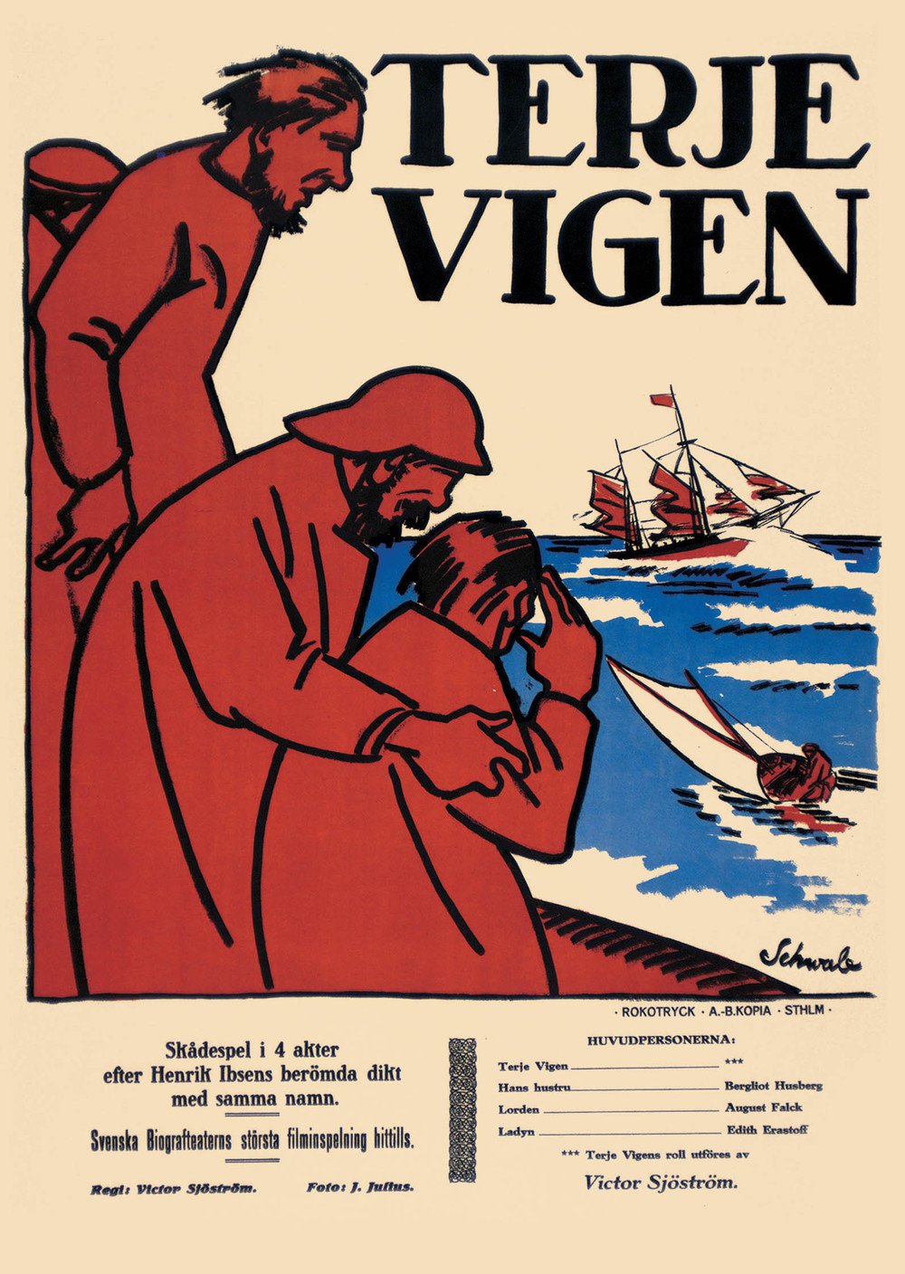 affiche du film Terje Vigen