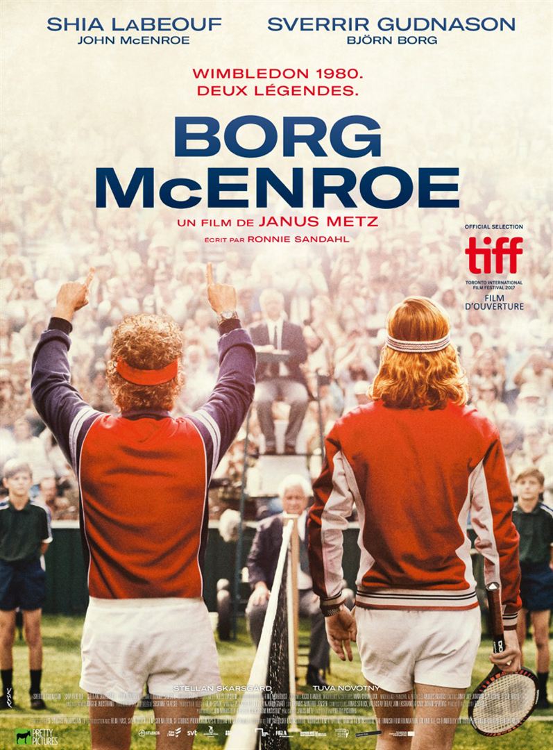 affiche du film Borg vs McEnroe