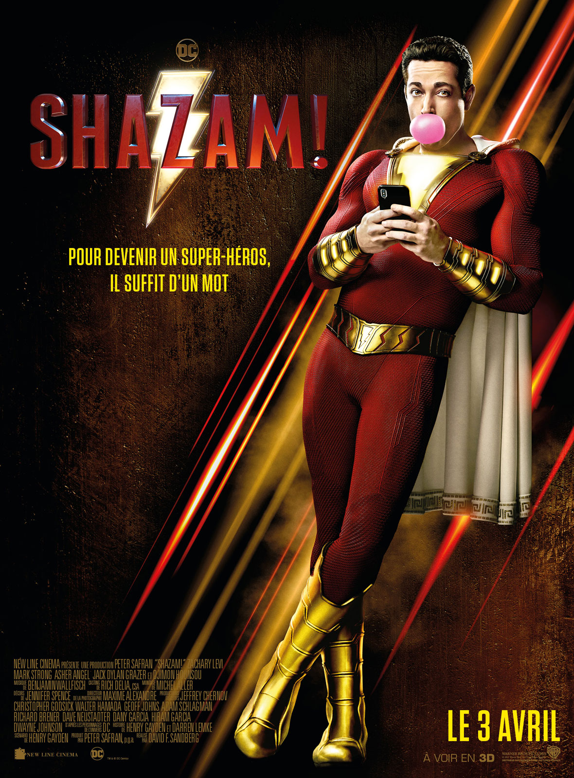 affiche du film Shazam!