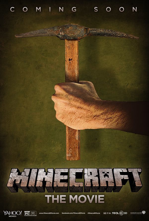 affiche du film Minecraft