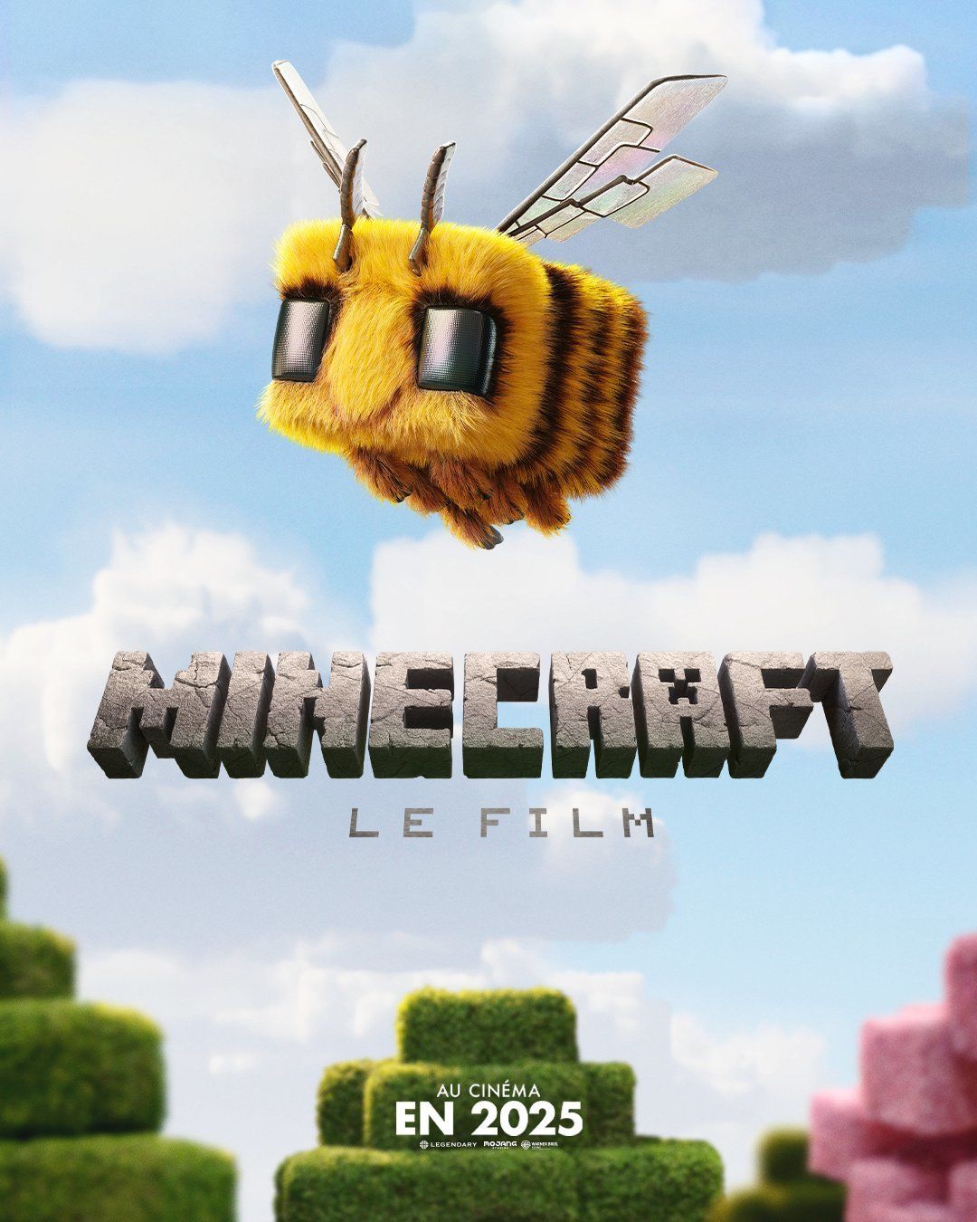 affiche du film Minecraft, le film