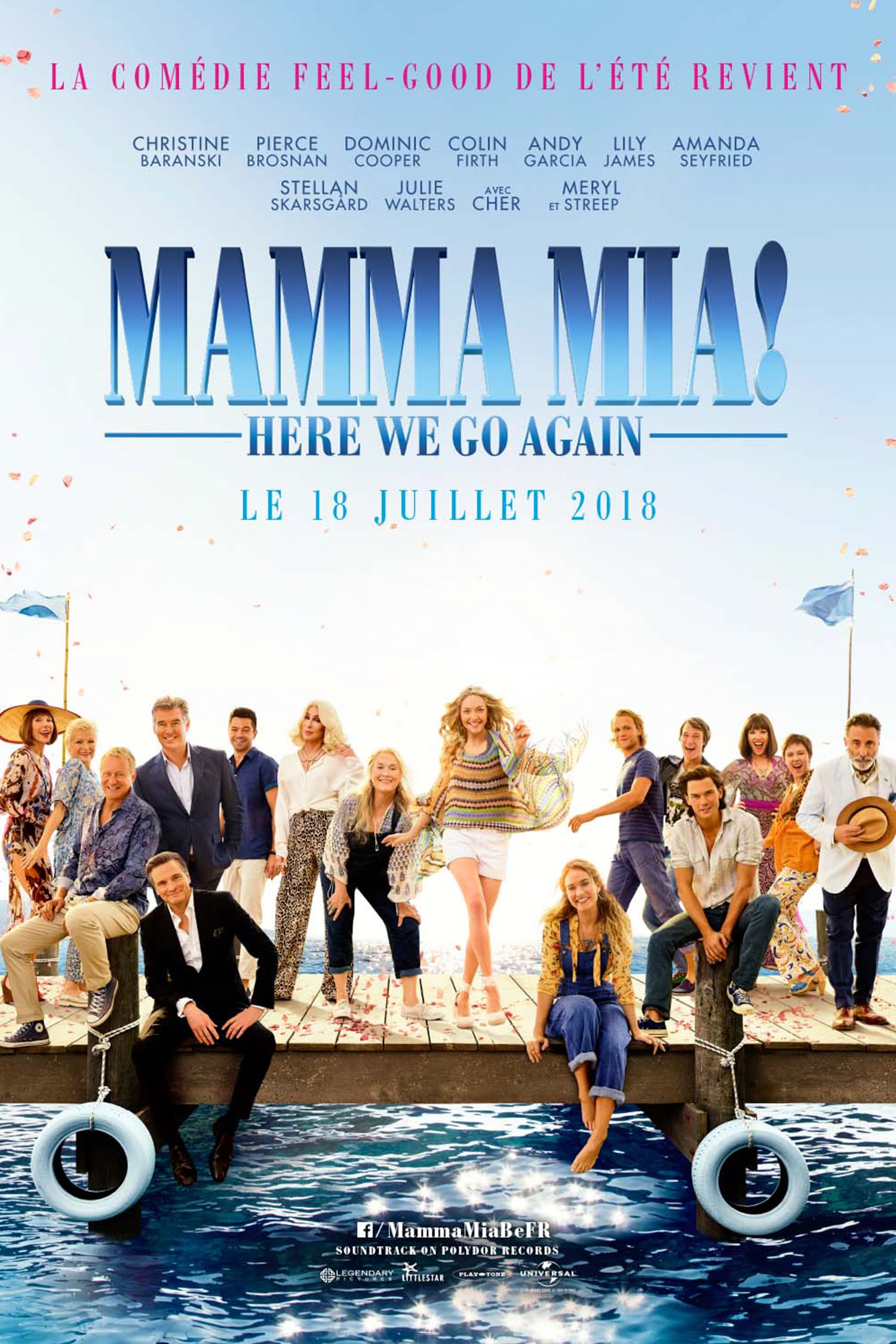 affiche du film Mamma Mia!: Here We Go Again