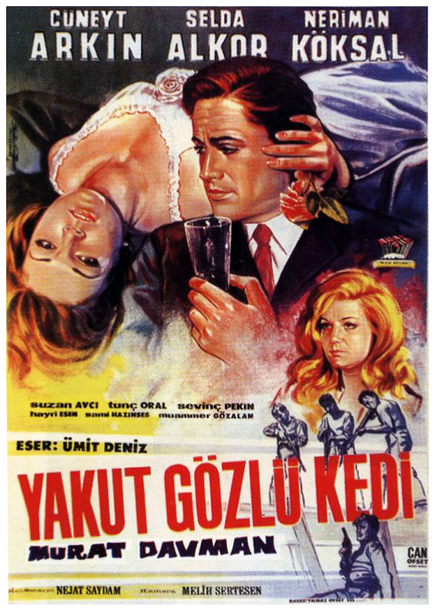 affiche du film Yakut Gözlü Kedi