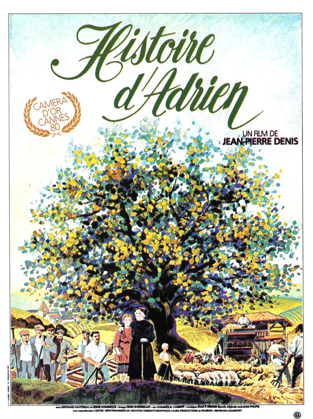 affiche du film Histoire d'Adrien