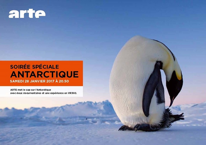 affiche du film Expédition Antarctica: Sur les traces du manchot empereur