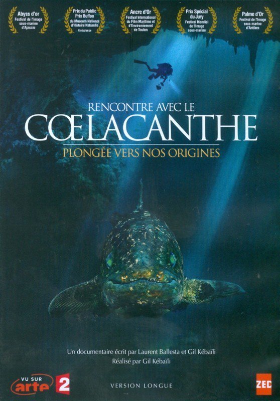 affiche du film Rencontre avec le Coelacanthe