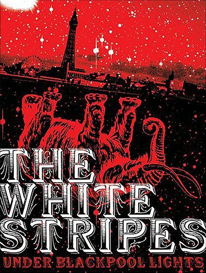 affiche du film The White Stripes: Under Blackpool Lights