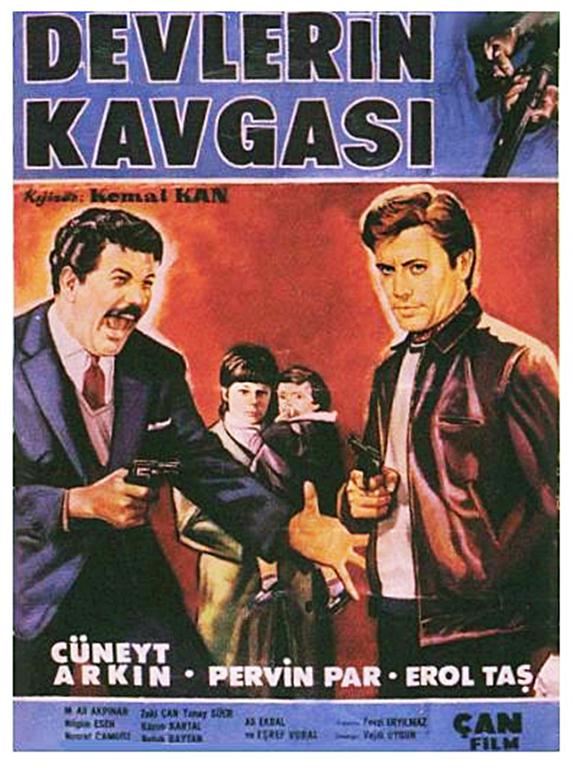 affiche du film Devlerin kavgasi