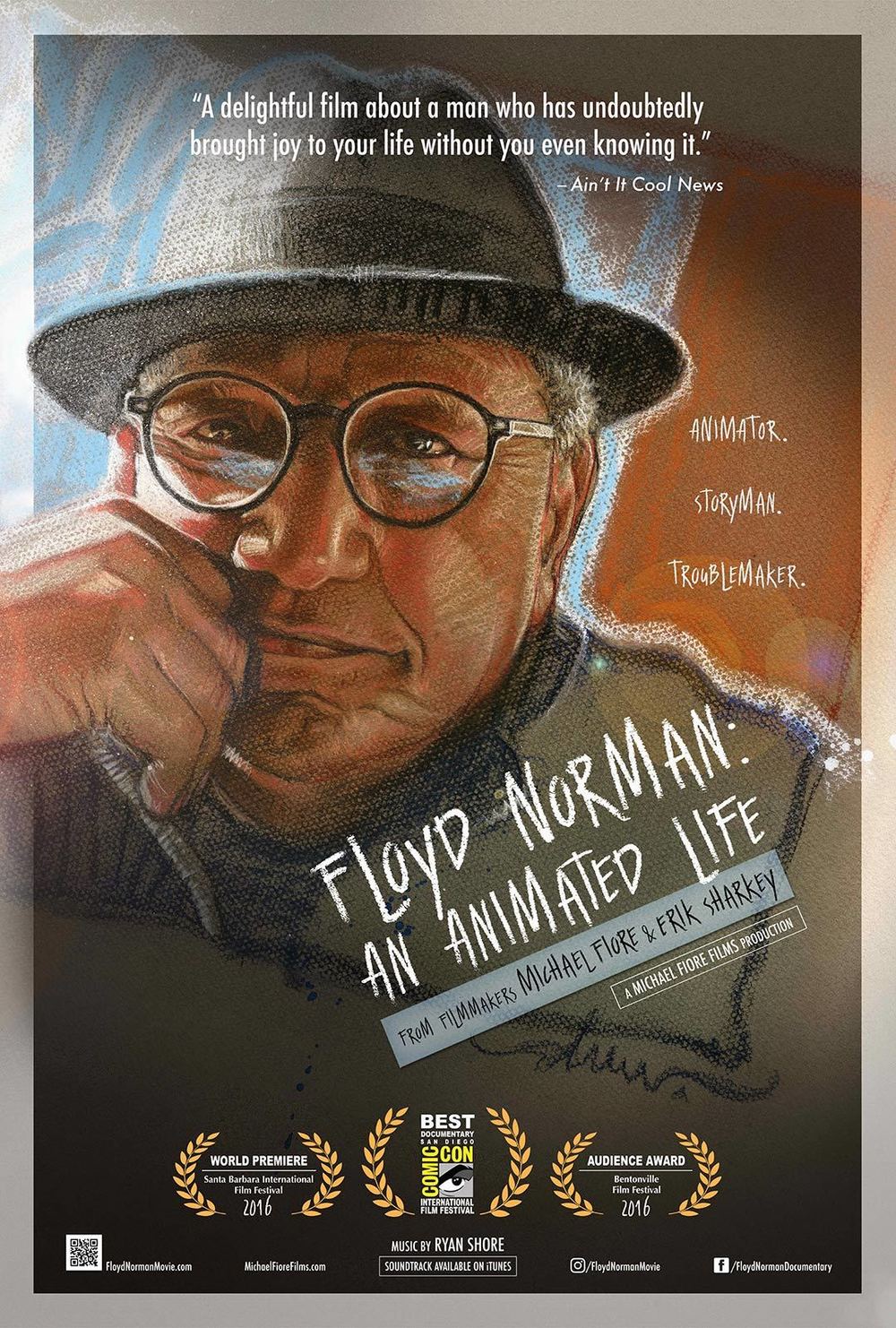 affiche du film Floyd Norman: An Animated Life