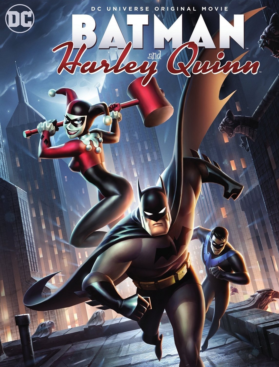 affiche du film Batman et Harley Quinn