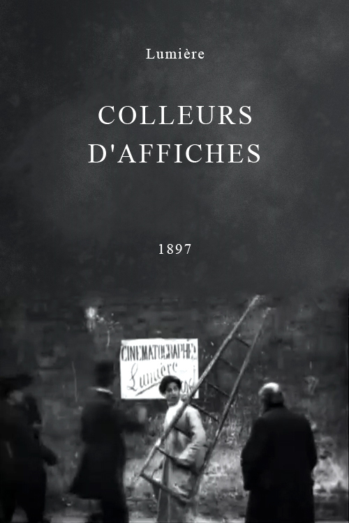 affiche du film Colleurs d'affiches (1898)
