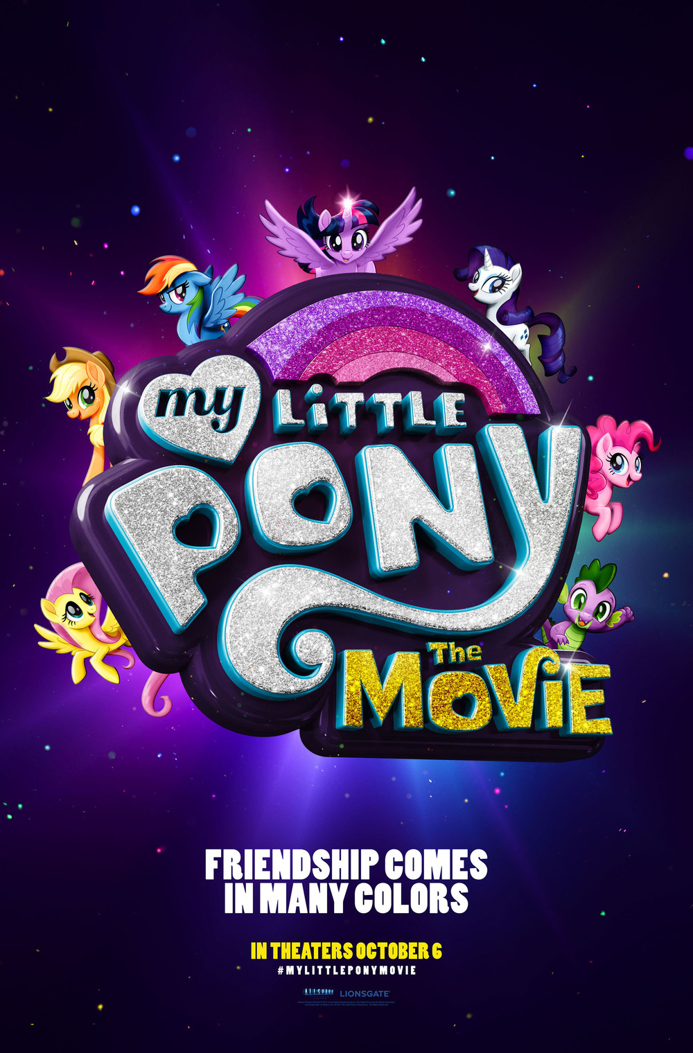 affiche du film My Little Pony, Le film