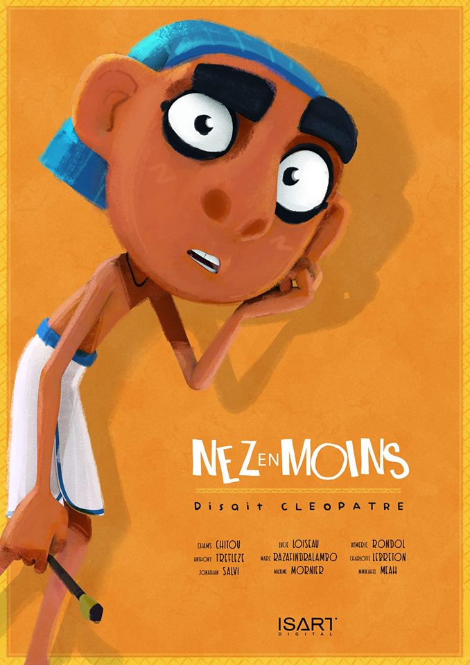 affiche du film Nez en moins disait Cléopatre