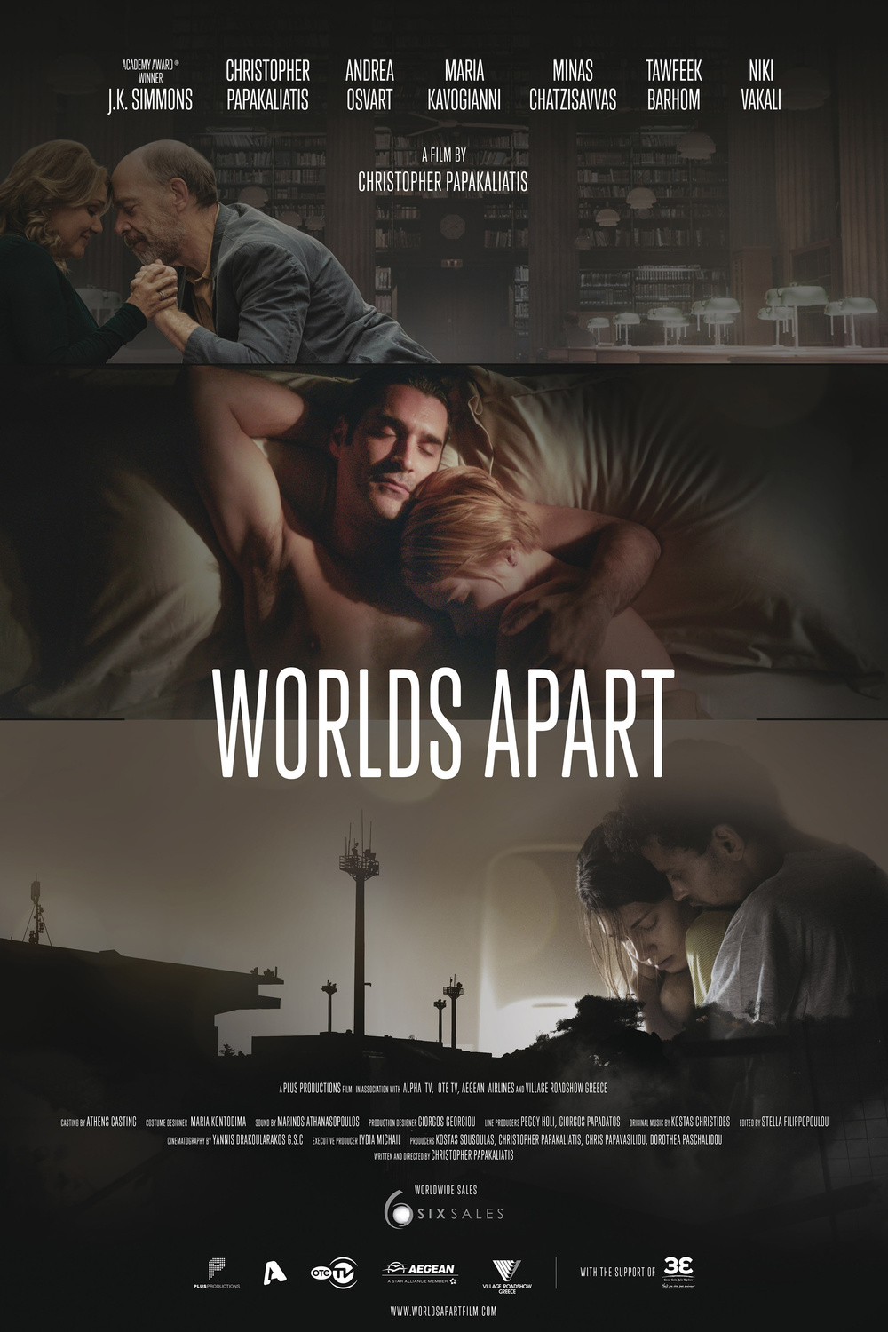 affiche du film Worlds apart