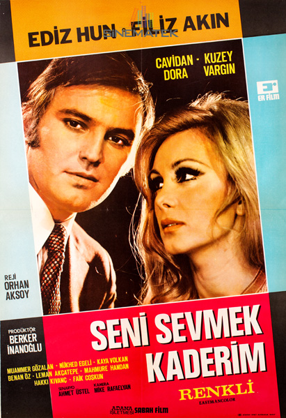 affiche du film Seni sevmek kaderim