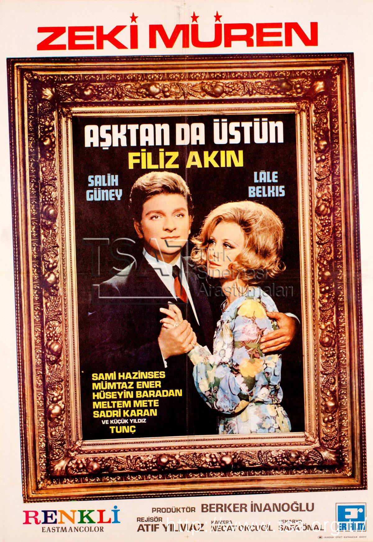 affiche du film Asktan da üstün