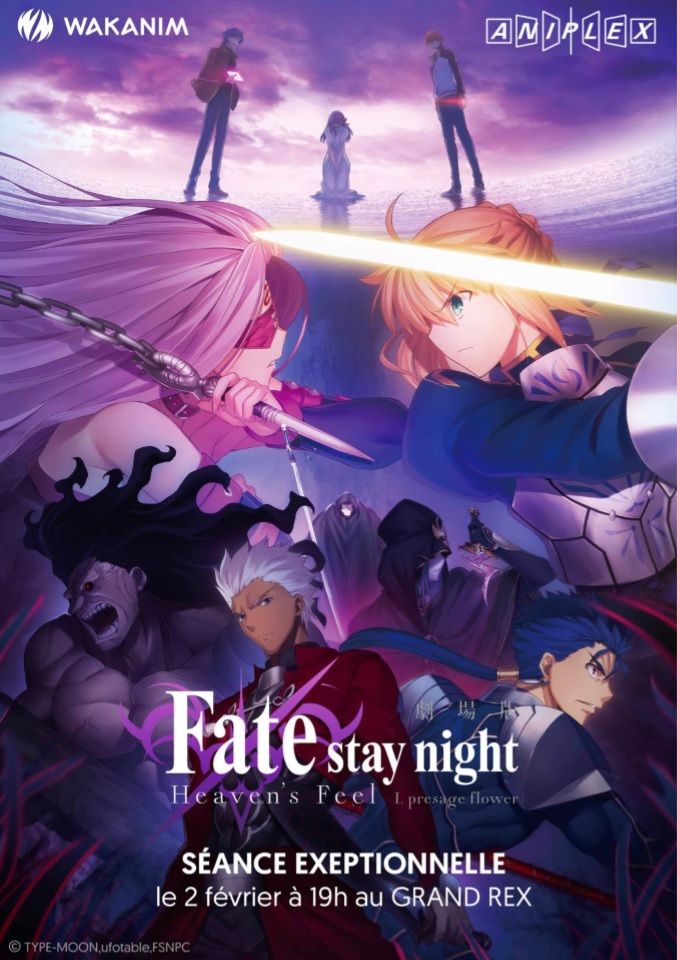 affiche du film Fate/Stay Night: Heaven's Feel I. presage flower