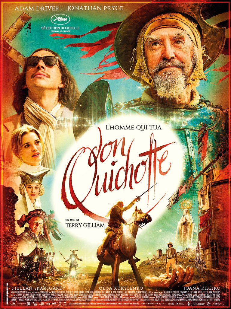 affiche du film L'Homme qui tua Don Quichotte