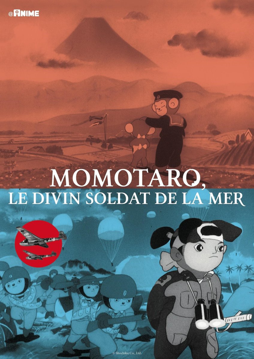 affiche du film Momotaro, le Divin Soldat de la Mer