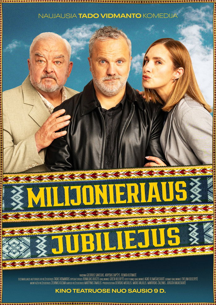 affiche du film Milijonieriaus jubiliejus