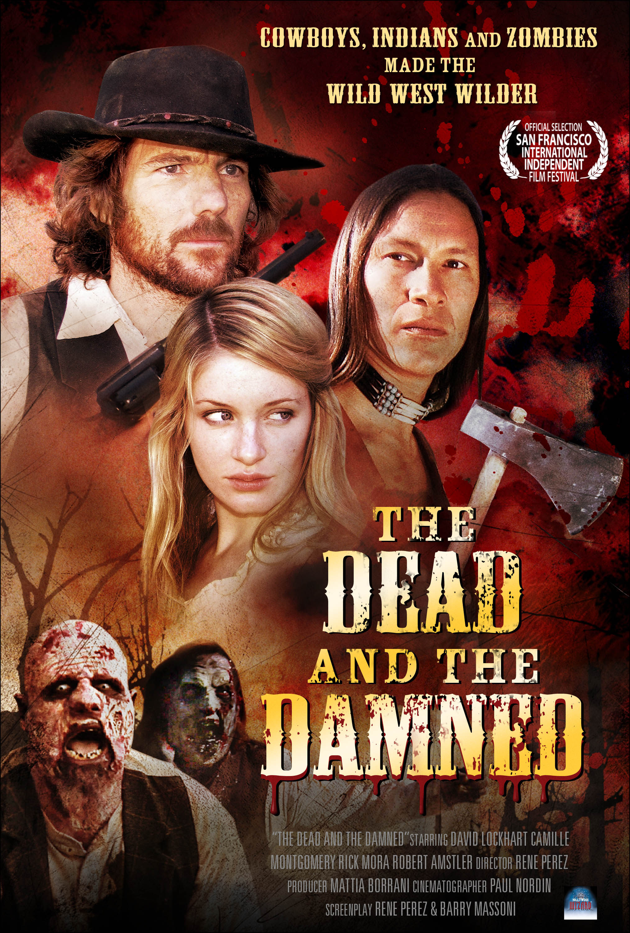 affiche du film The Dead and the Damned