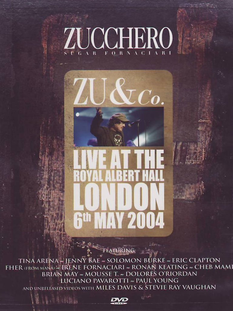 affiche du film Zucchero : Live At The Royal Albert Hall