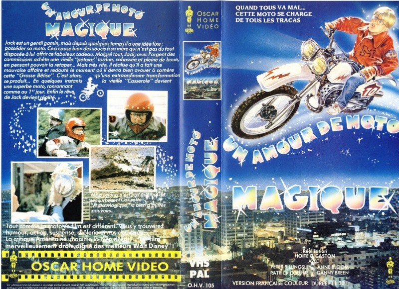affiche du film La moto magique