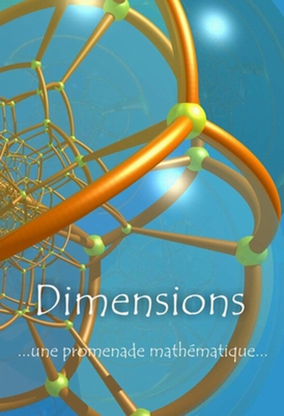 affiche du film Dimensions: une promenade mathématique