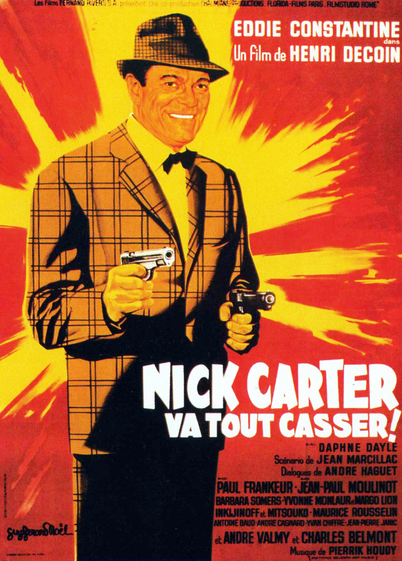 affiche du film Nick Carter va tout casser