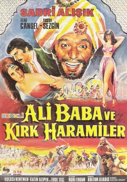 affiche du film Ali Baba ve Kırk Haramiler