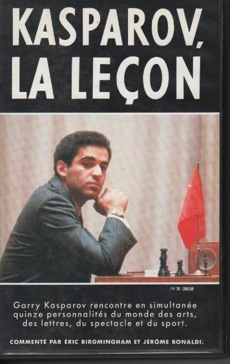 affiche du film Kasparov, la leçon