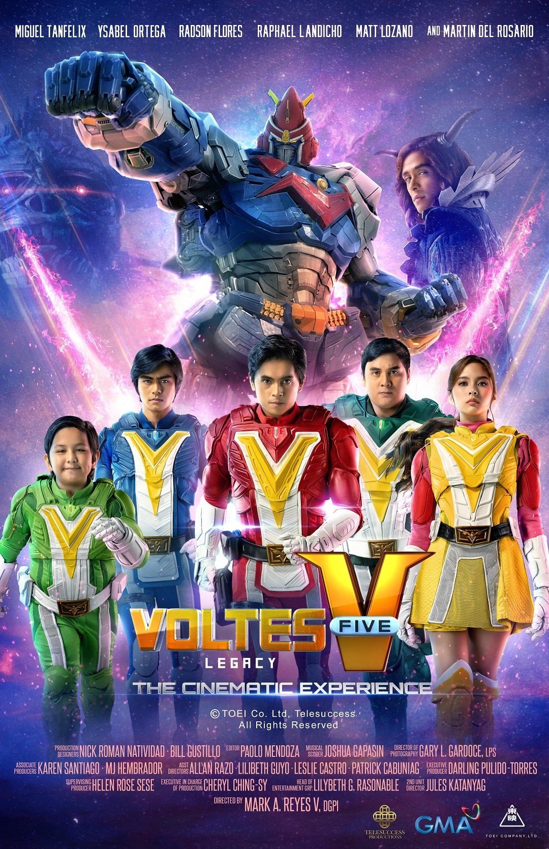 affiche du film Voltes V Legacy: The Cinematic Experience
