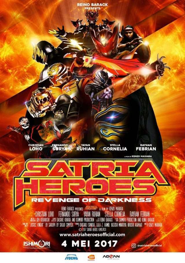 affiche du film Satria Heroes: Revenge of Darkness