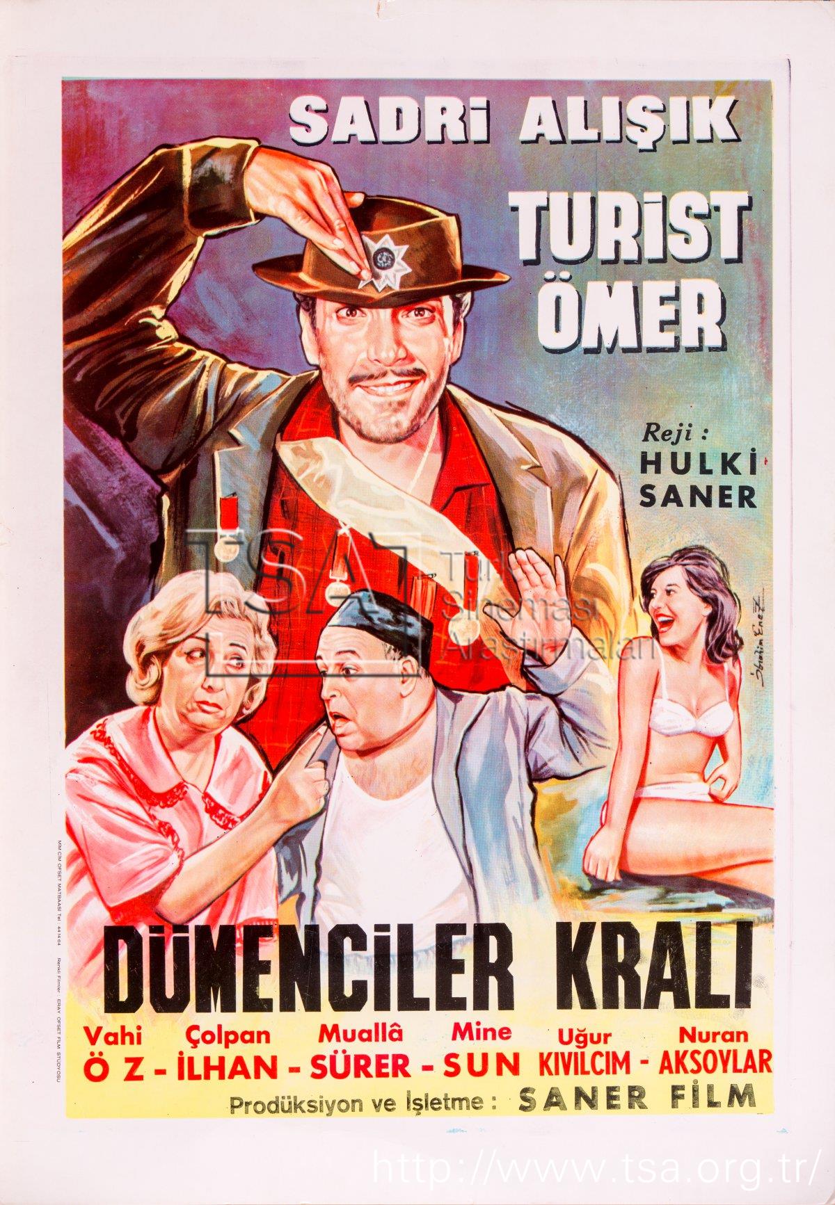 affiche du film Turist Ömer dümenciler krali
