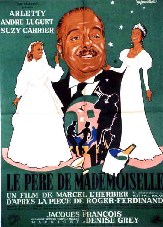 affiche du film Le Père de Mademoiselle