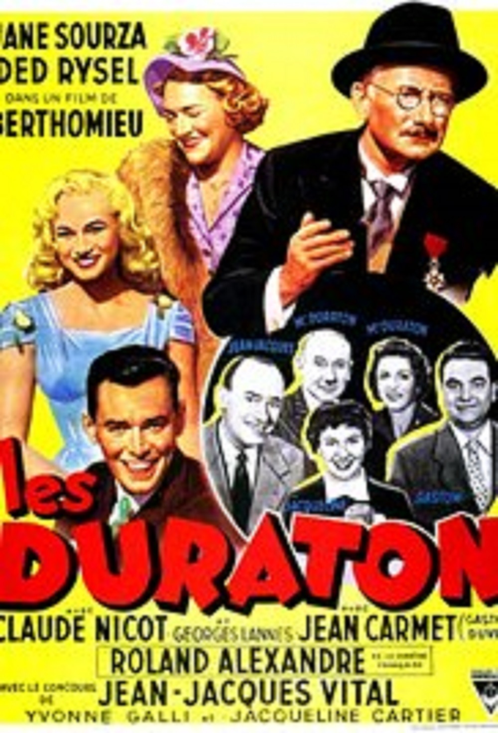 affiche du film Les Duraton