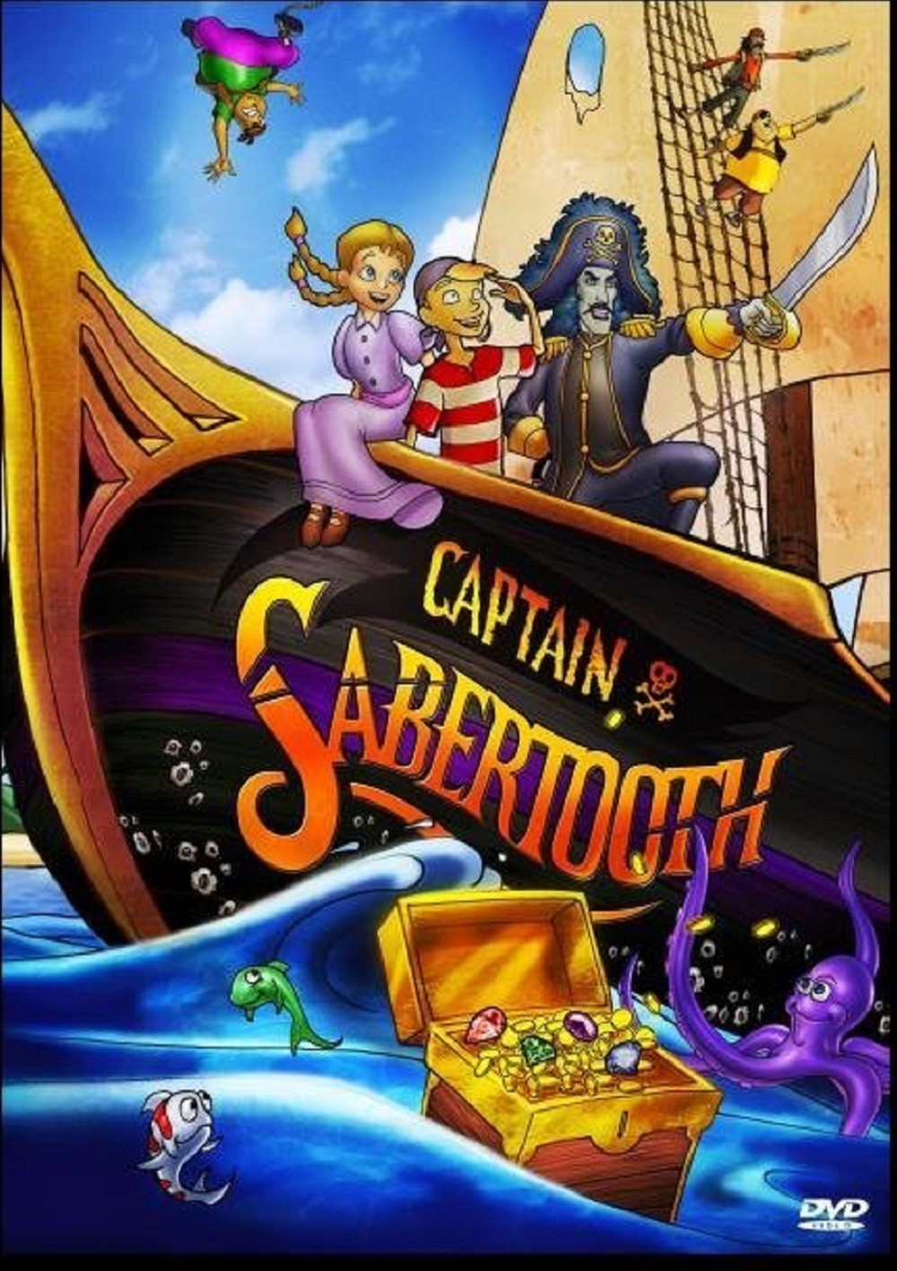 affiche du film Captain Sabertooth