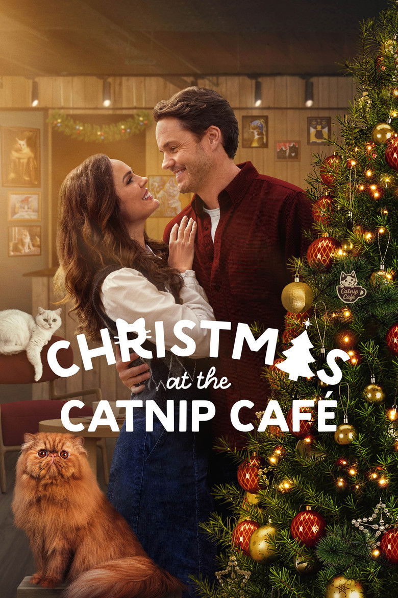 affiche du film Christmas at the Catnip Cafe