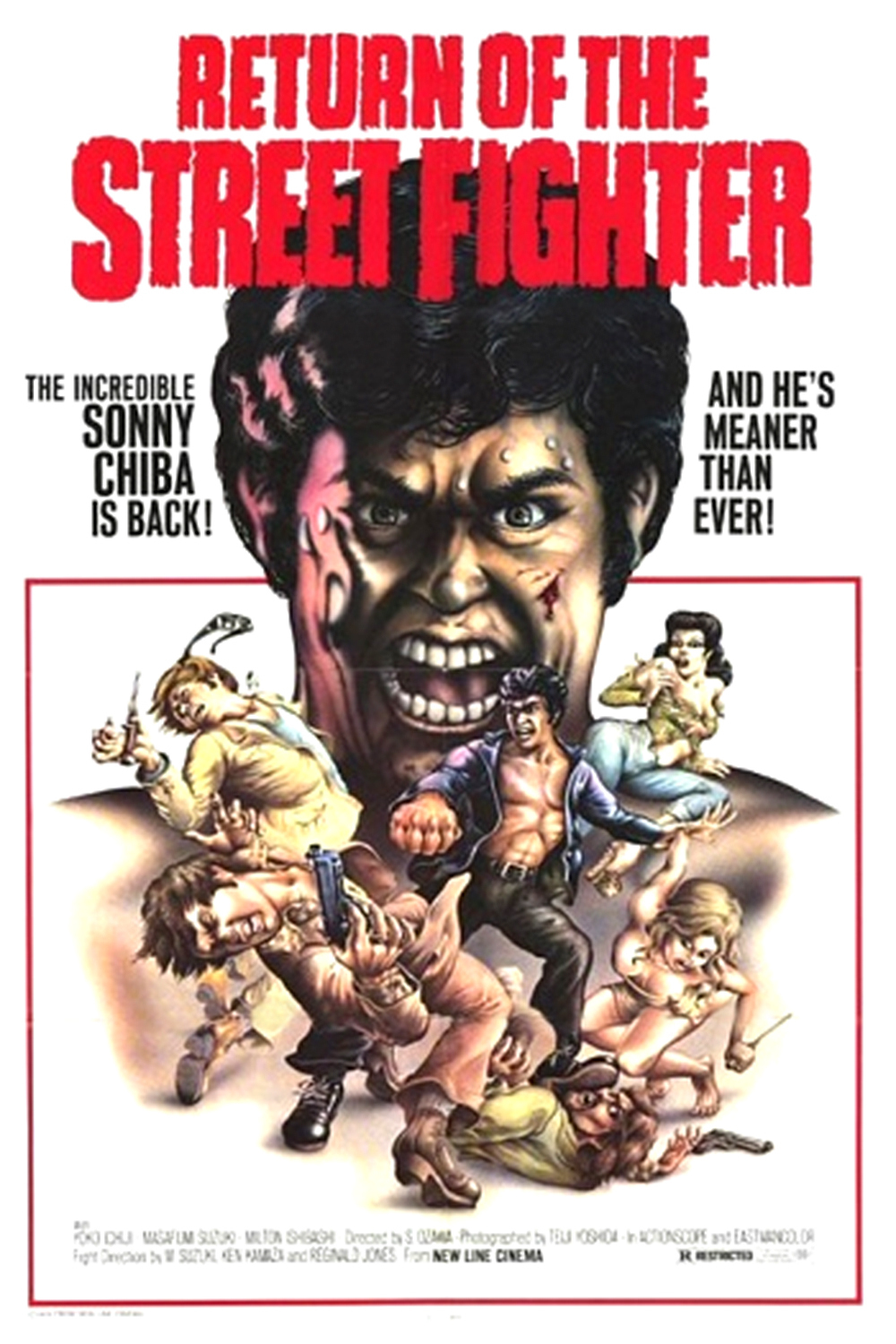 affiche du film Return of the Street Fighter