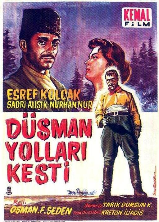 affiche du film Düsman yollari kesti 