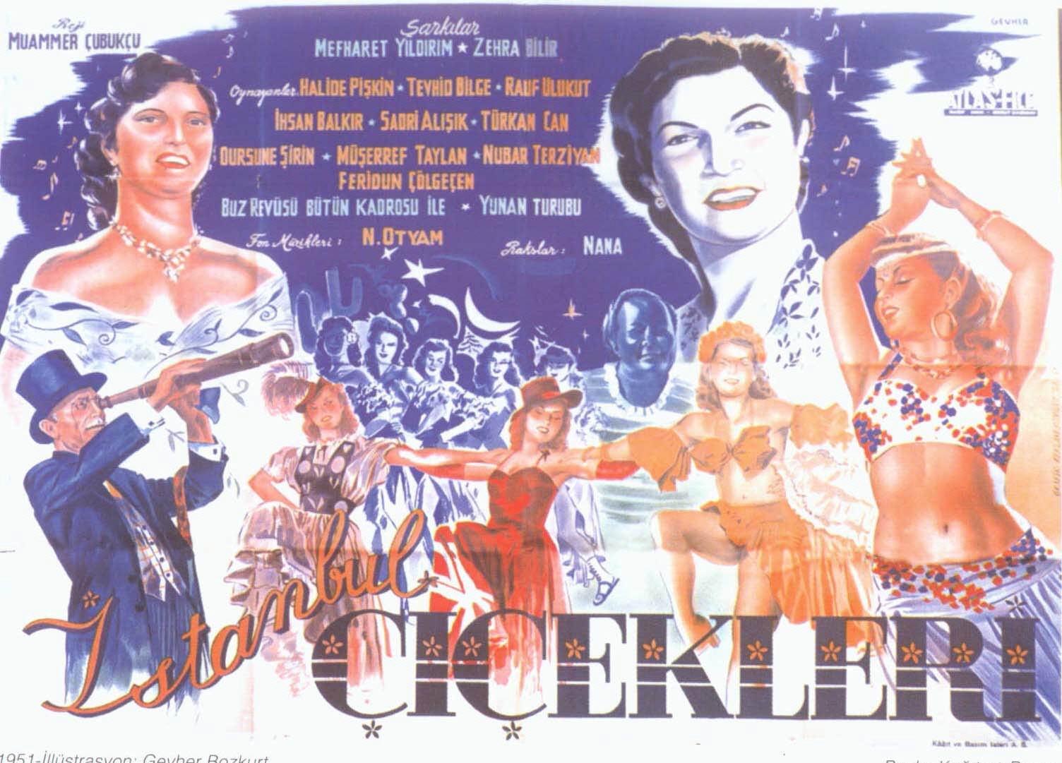 affiche du film The Flowers of Istanbul