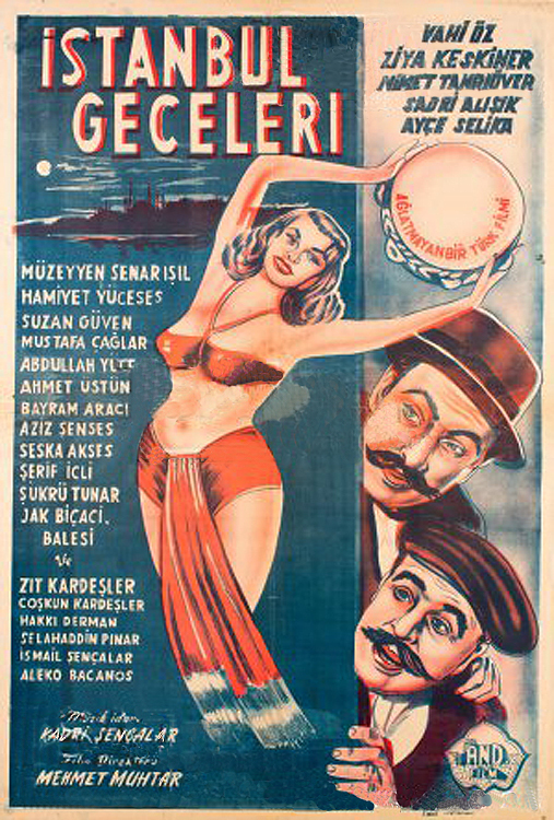 affiche du film İstanbul Geceleri