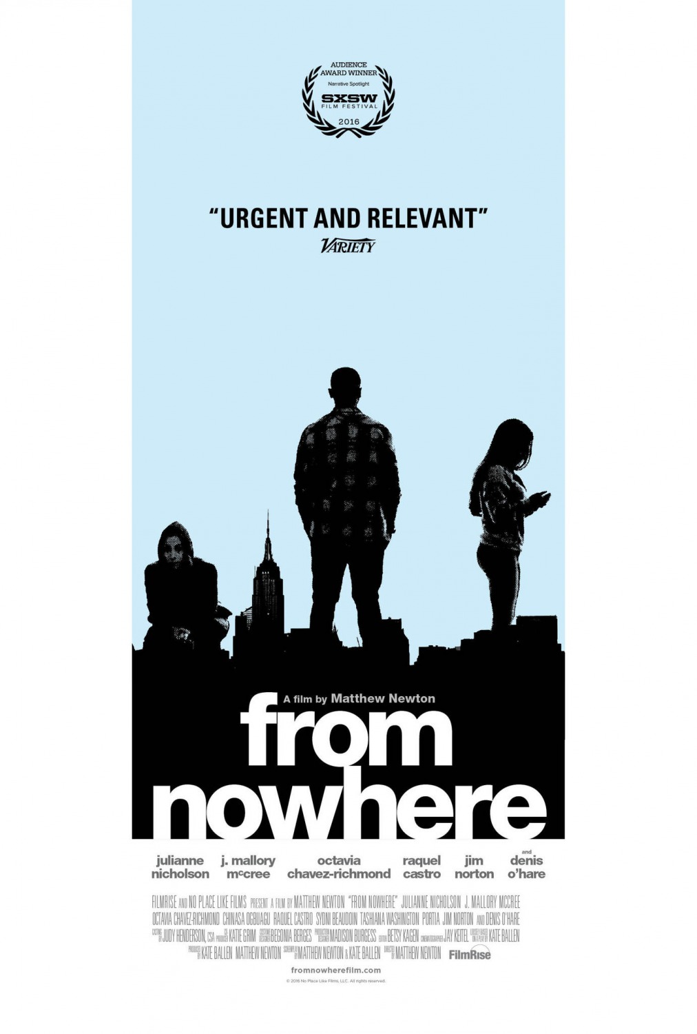 affiche du film From Nowhere