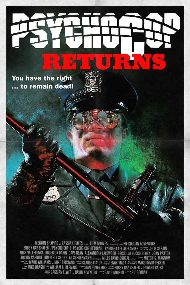 affiche du film Psycho Cop Returns
