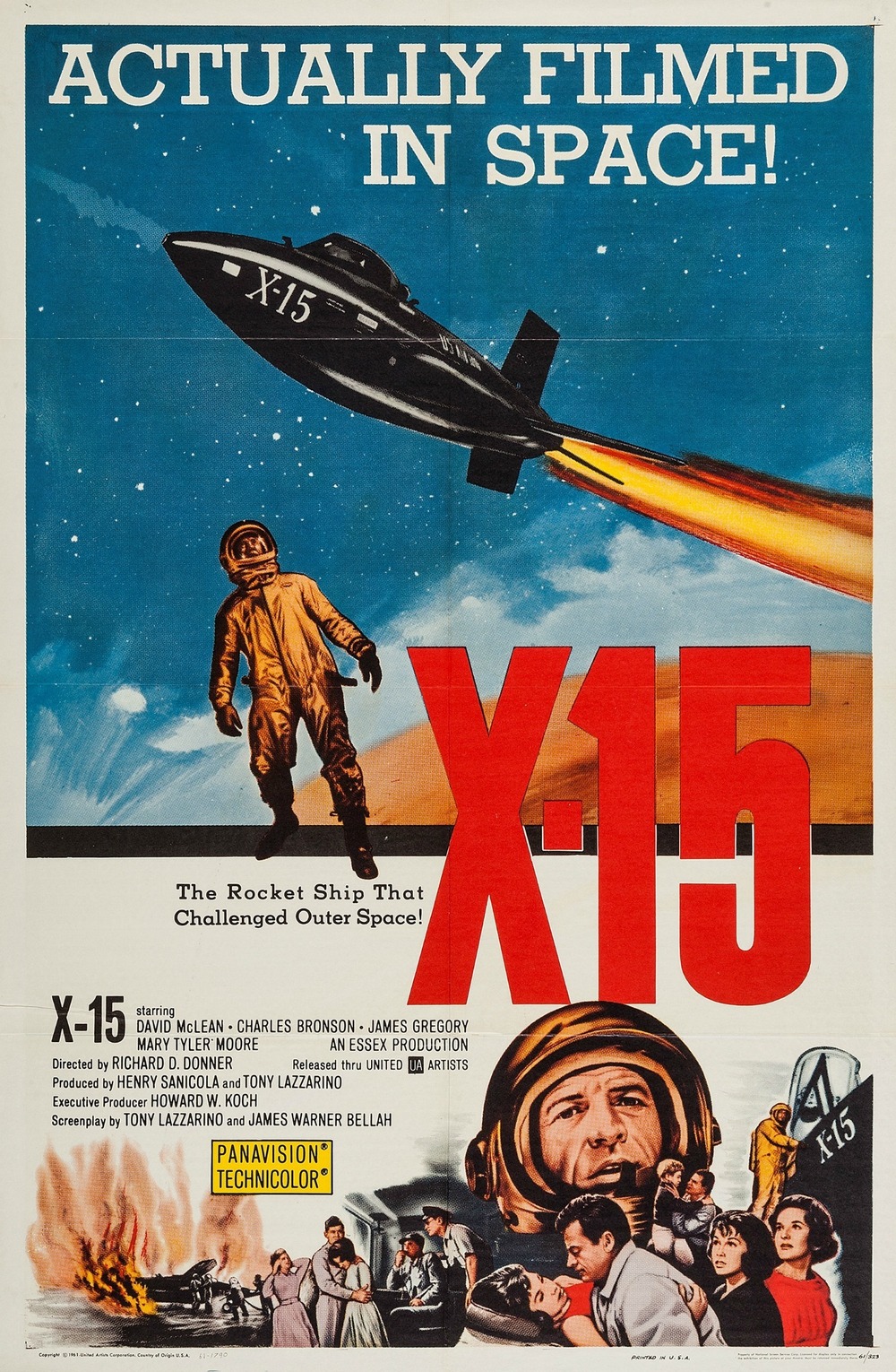 affiche du film X-15